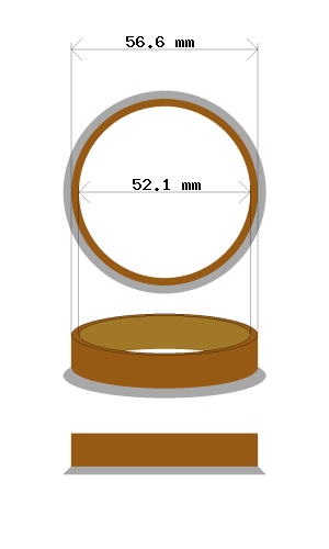 hubcentric 56.6-52.1