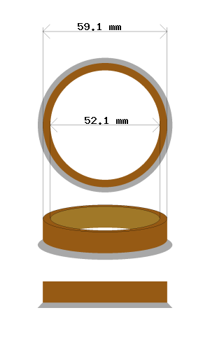 hubcentric 59.1-52.1