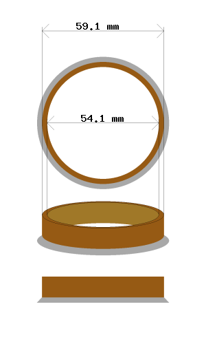 hubcentric 59.1-54.1