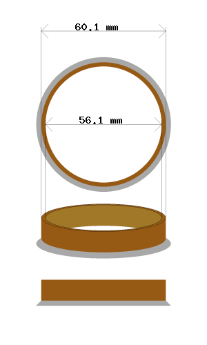 hubcentric 60.1-56.1