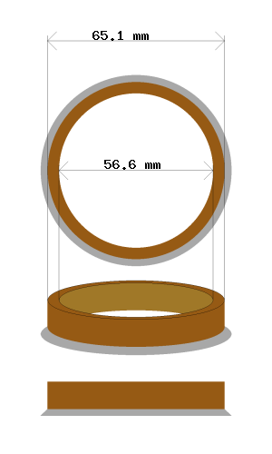 hubcentric 65.1-56.6