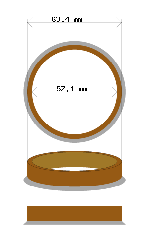 hubcentric 63.4-57.1