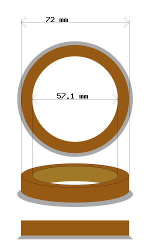 hubcentric 72.0-57.1