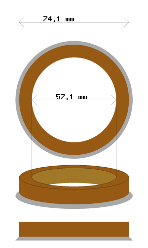 hubcentric 74.1-57.1