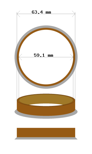 hubcentric 63.4-59.1