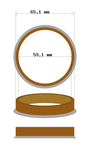 hubcentric 65.1-59.1