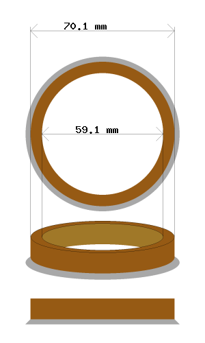 hubcentric 70.1-59.1