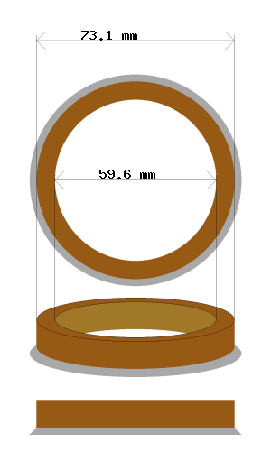 hubcentric 73.1-59.6