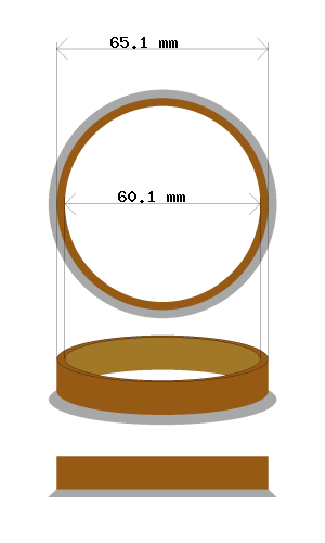 hubcentric 65.1-60.1