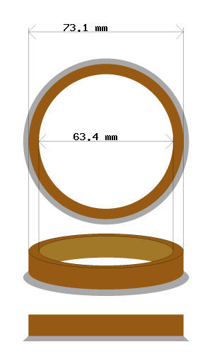 hubcentric 73.1-63.4