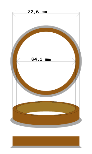 hubcentric 72.6-64.1