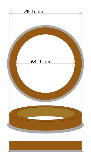 hubcentric 79.5-64.1