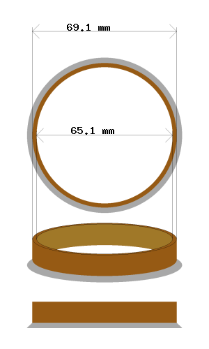 hubcentric 69.1-65.1