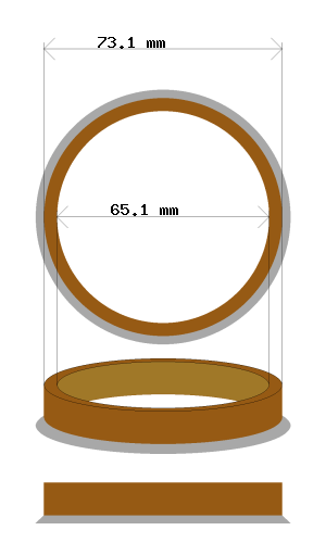 hubcentric 73.1-65.1