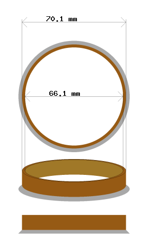 hubcentric 70.1-66.1