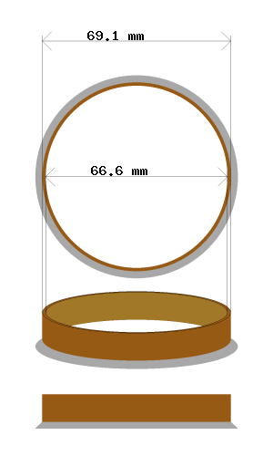 hubcentric 69.1-66.6