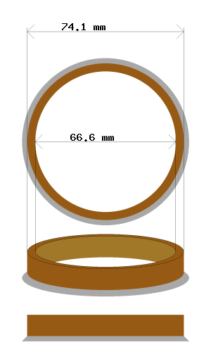 hubcentric 74.1-66.6