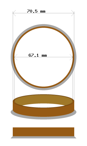 hubcentric 70.5-67.1