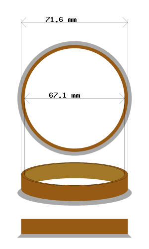 hubcentric 71.6-67.1