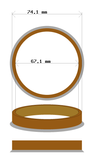 hubcentric 74.1-67.1