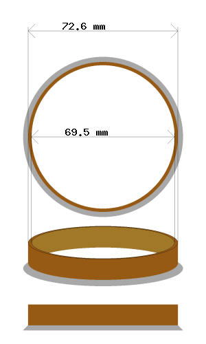 hubcentric 72.6-69.5