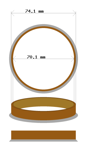 hubcentric 74.1-70.1