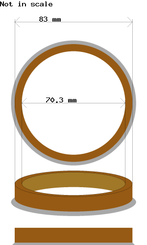 hubcentric 83.0-70.3