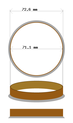 hubcentric 72.6-71.1