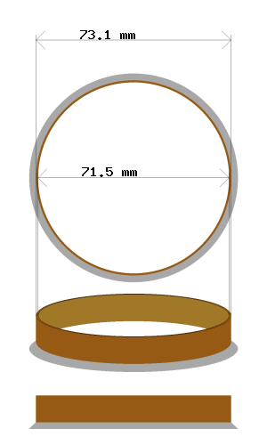 hubcentric 73.1-71.5