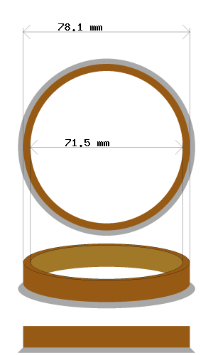 hubcentric 78.1-71.5