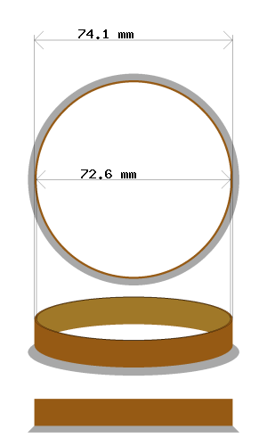 hubcentric 74.1-72.6