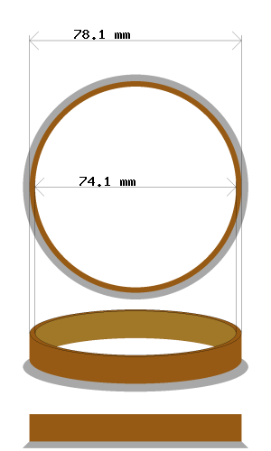 hubcentric 78.1-74.1