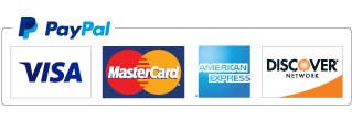 PayPal, Visa, Mastercard, Amex