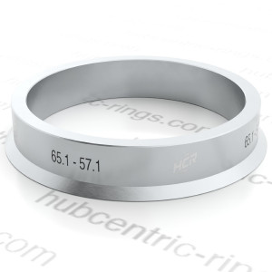 Hub centric ring 65.1-57.1 mm (Aluminium)