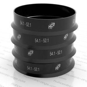 Hub centric rings 54.1 → 52.1 mm — set of 4