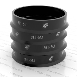 Hub centric rings 59.1 → 54.1 mm — set of 4