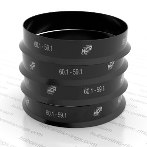 Hub centric rings 60.1 → 59.1 mm — set of 4