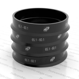 Hub centric rings 65.1-60.1 mm — set of 4