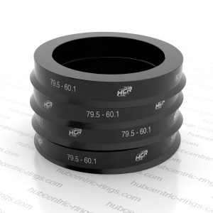 Hub centric rings 79.5-60.1 mm — set of 4